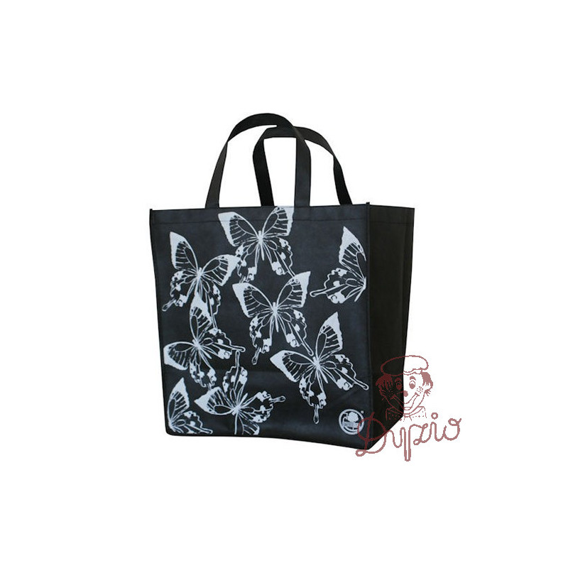 Torba GreenBag S2 MOTYLE czarna  (25 sztuk)