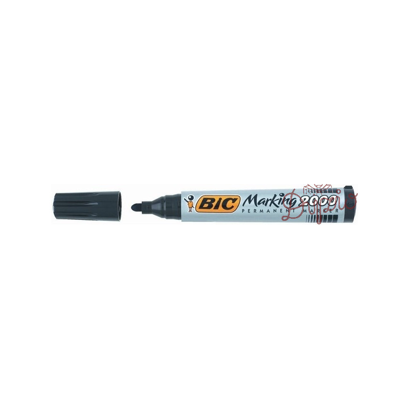 MARKER PERM. BIC 2000 ECO   OK.CZARNY 820915 OP.12 SZT2 5MM 3086122000095