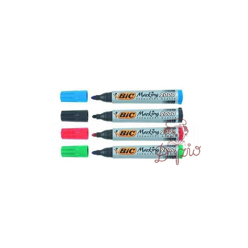 MARKER PERM. BIC 2000-4     OK.4KOL 8209112   3086120120047