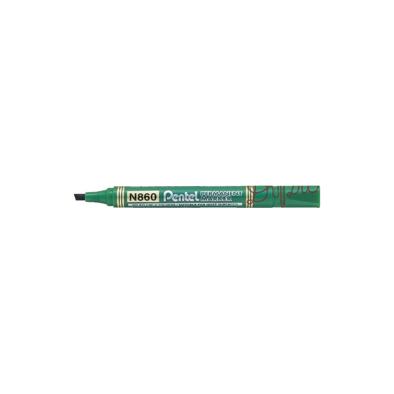 MARKER PERM. PENTEL   N860  ŚC.ZIELONY 4902506070494