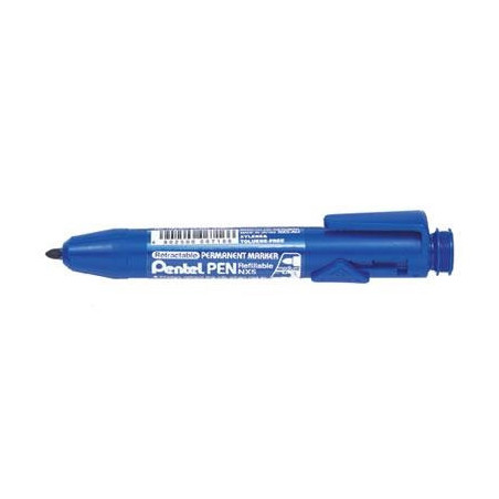 MARKER PERM. PENTEL NX5  CLIC  NIEBIESKI  WYPRZEDAŻ