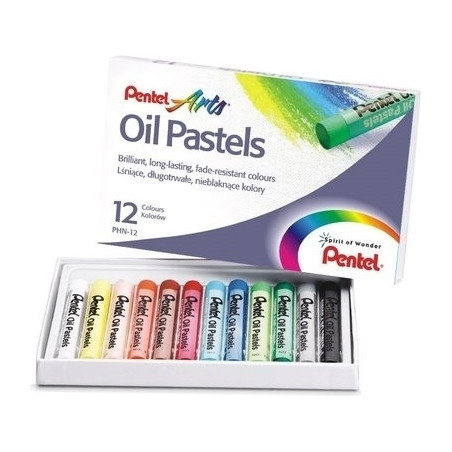 PASTELE OLEJNE PHN PENTEL 12 KOL PENTEL PHN    op12/144 4711577003573