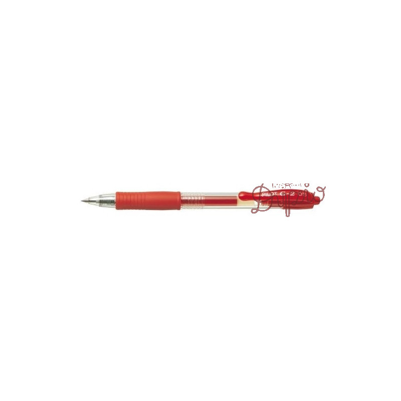 PIÓRO  ŻELOWE PILOT G2-FINE  CZERWO PSTRYKANY 0.3mm PIBLG2 4902505163111