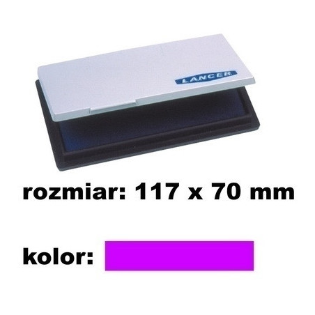 PODUSZKA LANCER 116x 70 NR2 FIOL 140-1022 8850508033886