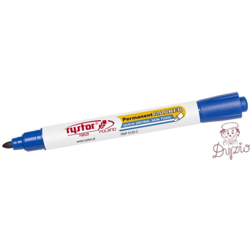 MARKER PERM. RYSTOR RSP 0120 NIEB. op. 10szt.