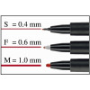 FOLIOPIS FABER-CAS. M 1.0mm CZER.OP/10 152521